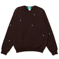《UPFN》2×eight ball sweat / Brown