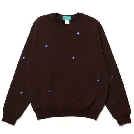 《UPFN》2×eight ball sweat / Brown