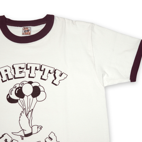 《Beric》Pretty Fly Ringer Tee / Burgundy