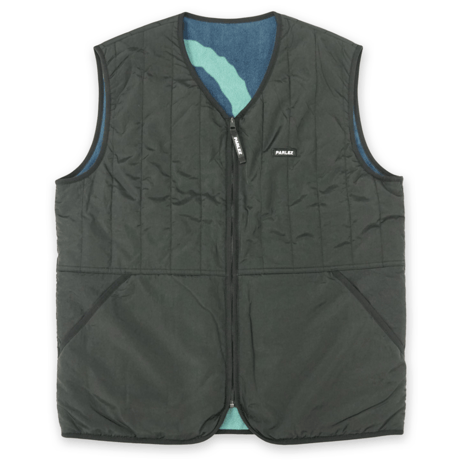 《PARLEZ》Rotate Reversible Gilet / Mellow Black