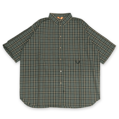《FLATLUX》Grand Blue Shirt / grey plaid