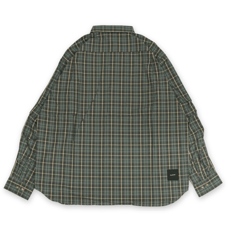 《FLATLUX》Grand Blue Shirt / grey plaid