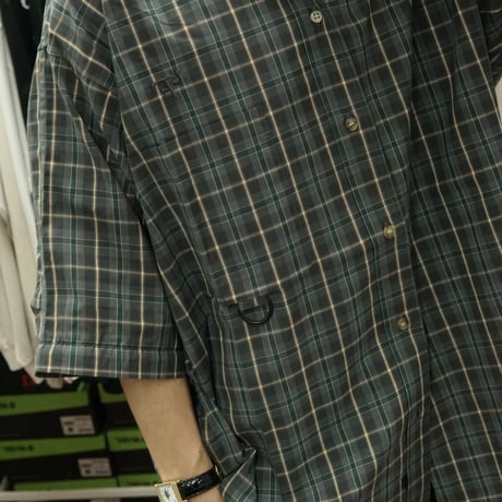 《FLATLUX》Grand Blue Shirt / grey plaid