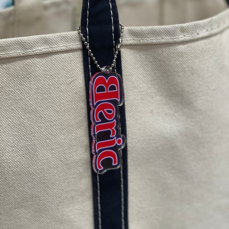 《Beric》 Logo Keychain / Red