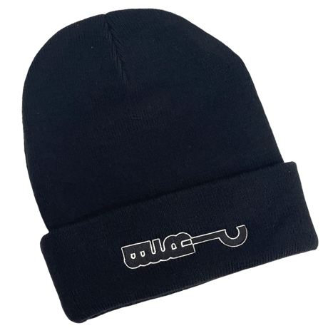 《Beric》Down Logo Beanie / Black