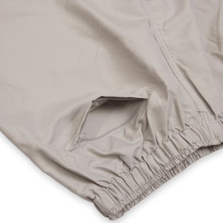 《Beric》Block Logo shorts / Grey Beige