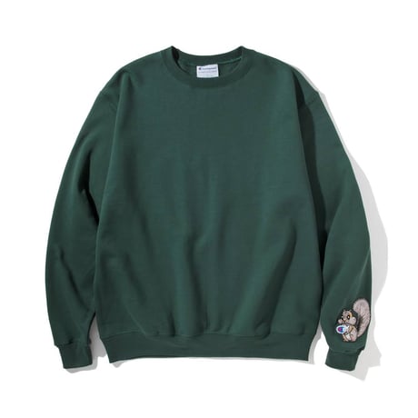 《FLATLUX》Snitch Crewneck /Forest