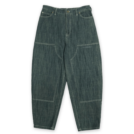 《FLATLUX》D.Knee Balloon Denim "slab" /Indigo