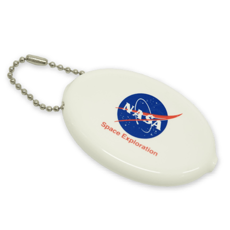 《NASA》Coin Case / White