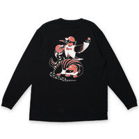 《Beric X ｻﾄｳｱﾕﾑ》BericBaseBall L/S Tee / Black