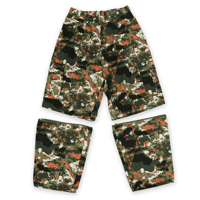 《FLATLUX》Shima Eazy Pant "camo" / splash-olive