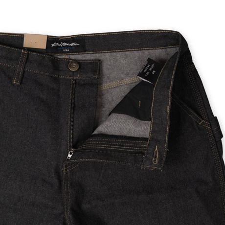 《Kno-Betta》Carpenter Shorts / Rigid Black
