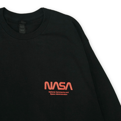 《NASA》Moon L/S Tee / Black