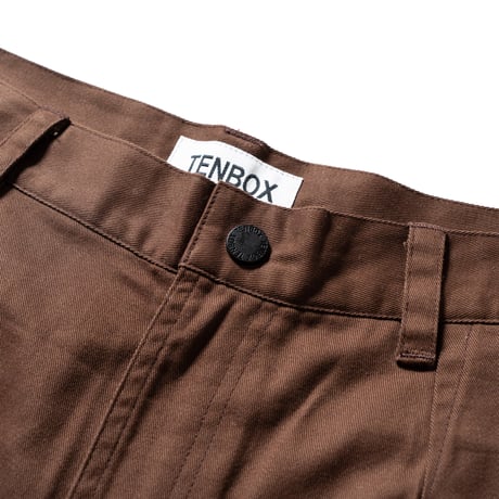 《TENBOX》Work Pants /Brown