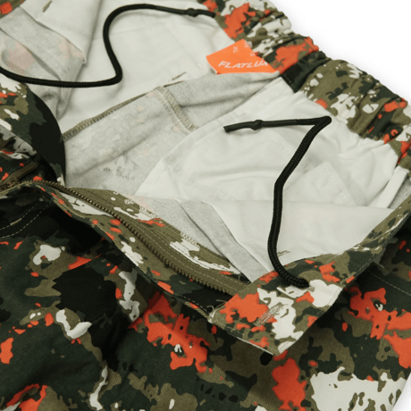《FLATLUX》Shima Eazy Pant "camo" / splash-olive