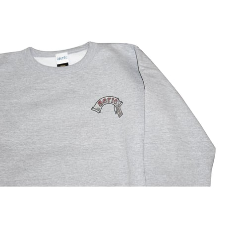 《Beric》Signstand Crewneck /Ash Grey