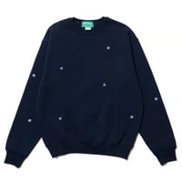 《UPFN》2×eight ball sweat / Navy