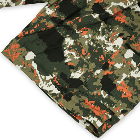 《FLATLUX》Shima Eazy Pant "camo" / splash-olive