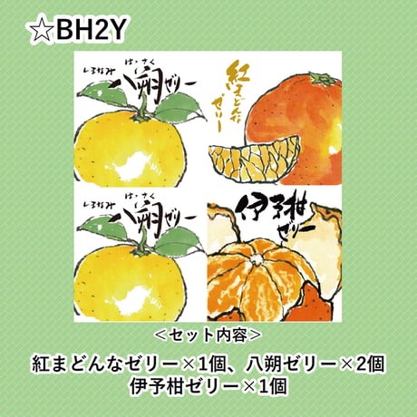 選べる！ゼリー4個セット（伊予柑）