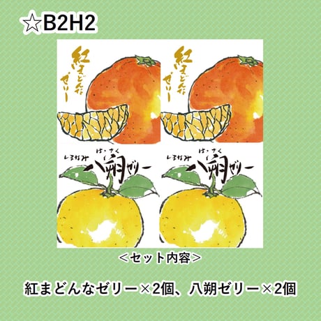 選べる！ゼリー4個セット（八朔）