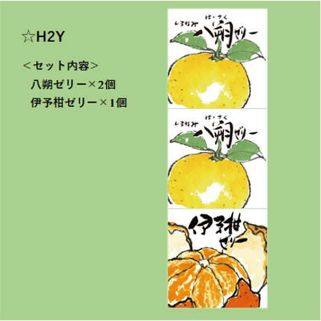選べる！ゼリー3個セット（伊予柑）