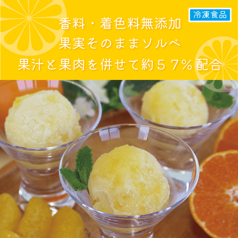 冷凍品】 ソルベ9個 ギフト箱入 | 【BEMAC公式通販】えひめ自然の恵み