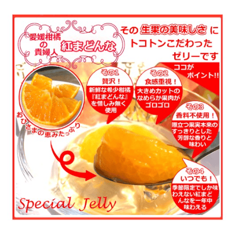 柑橘物語　ゼリー３種９個セット　ＢＨＹ