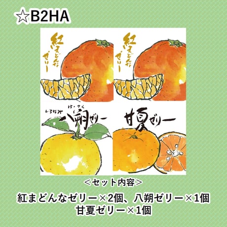 選べる！ゼリー4個セット（紅まどんな）