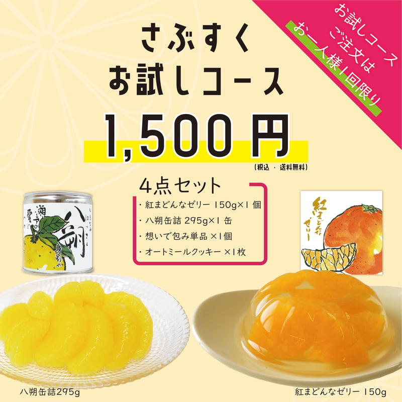 さぶすく お試しコース（1回のみのお届け） ※「お試しコース」を初めて