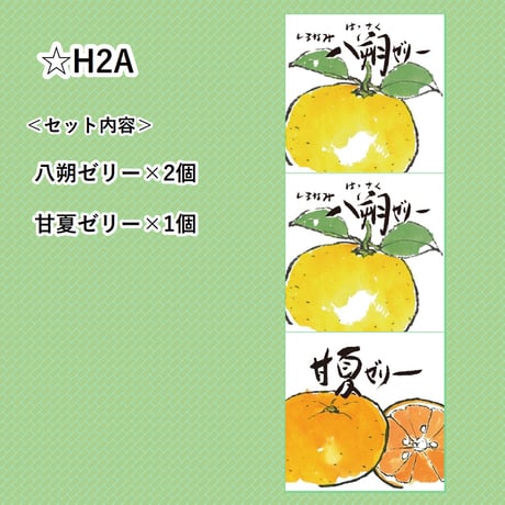 選べる！ゼリー3個セット（甘夏）