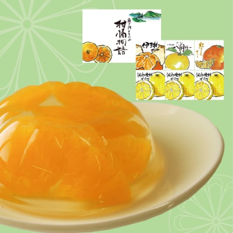 柑橘物語　ゼリー４種６個セット　ＢＨＹ－Ｋ３