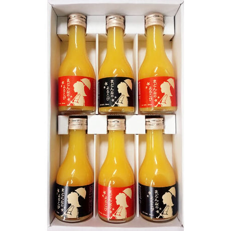 まどんなのよろこびジュース180ml　6本入