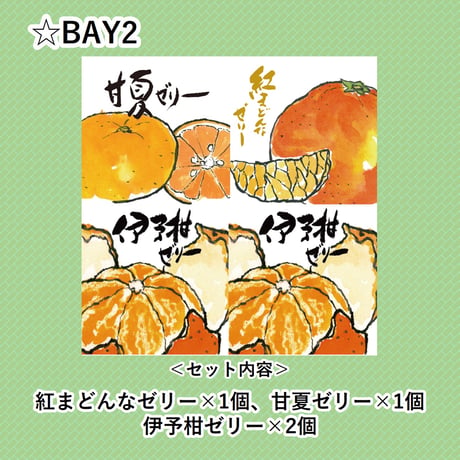 選べる！ゼリー4個セット（甘夏）
