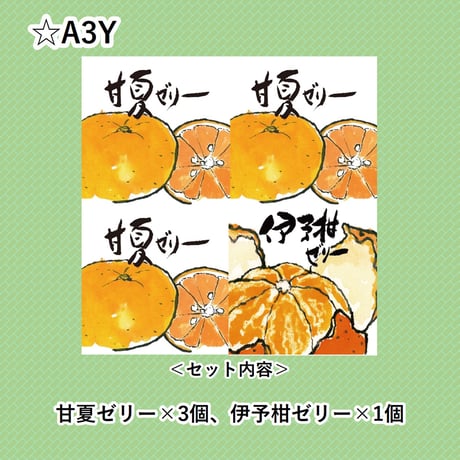 選べる！ゼリー4個セット（伊予柑）