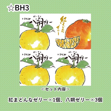 選べる！ゼリー4個セット（八朔）