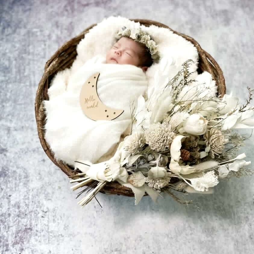 ぱぱっとお手軽】 ⑤smoky grayニューボーンフォトレンタルset | Le  