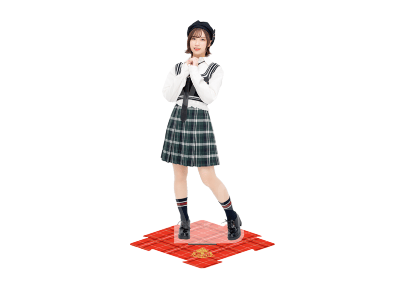 柳谷伊冴　アクリルスタンド 制服ver. アクリルスタンド（制服Ver.） | more CONNECT