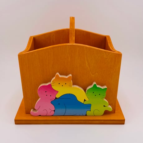 特上　桑の木の置物と置物台　木工　工芸品　ハンドメイド 小鳥 (木端の置き台付き) 3 | unoka