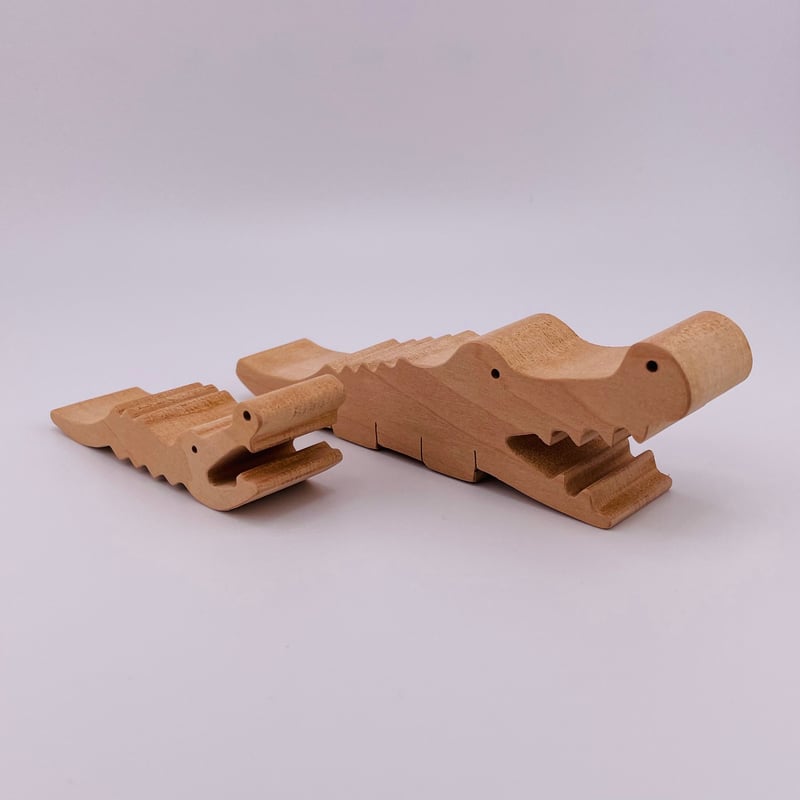 組木 ワニ（大） | あしたば作業所