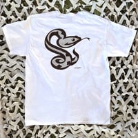 YOTSNAKE S/S T-Shirts (WHITE)