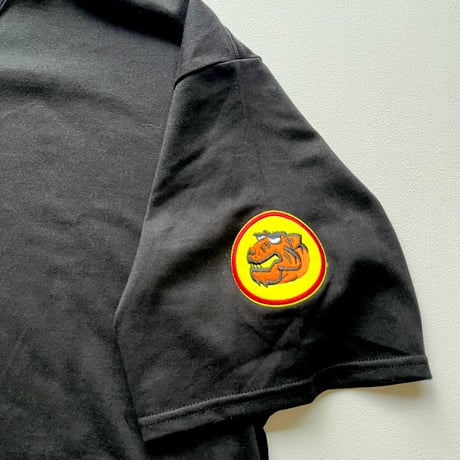 Tiger Embroidered S/S T-Shirts(Black) MADE IN JAPAN