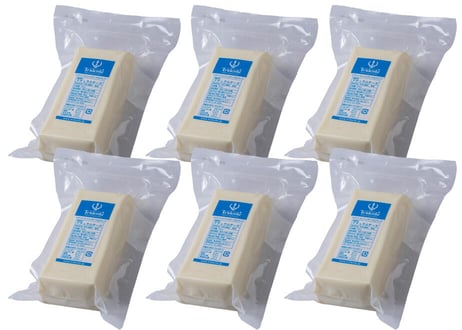 【送料無料】モッツァレラチーズ　生ブロック 750g　６本セット