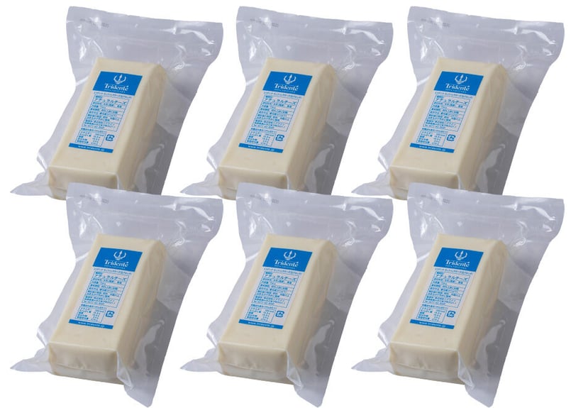 送料無料】モッツァレラチーズ 生ブロック 750g 6本セット | Tridente