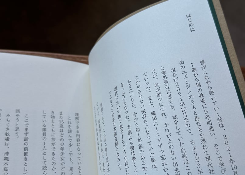希少　直筆サイン入り　Toshi 詩旅　2002 説明書き サイン入り】馬旅日記 西郡哩来 | カクカクブックス