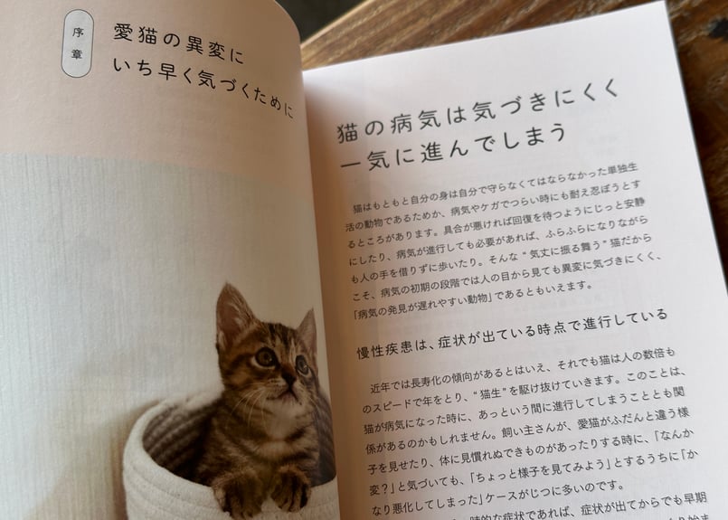 猫の病気のサインがわかる図鑑 体調不良や痛みを見逃さないため