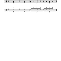 8分音符を叩こう #1【無料・2フレーズ】