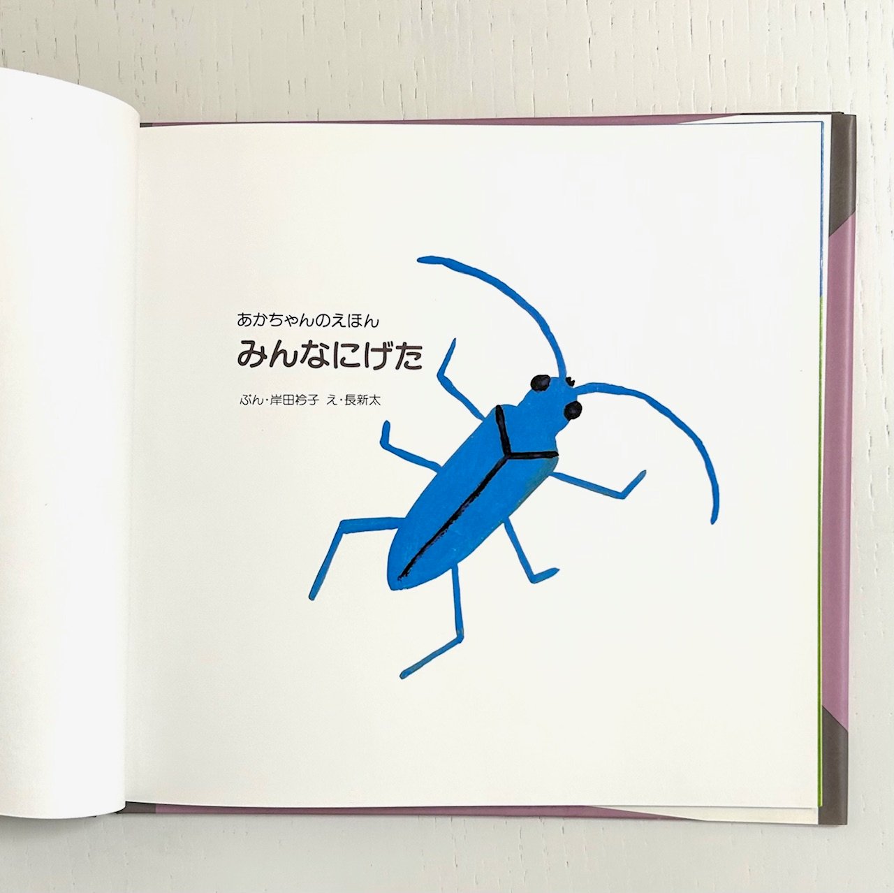 みんなにげた｜岸田衿子 長新太 ひかりのくに 古本 | みみず書店｜長新