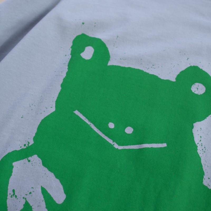 ミロヒロミ Parallel ロングTシャツ Kaerun（カエルン）／BlueGreen |