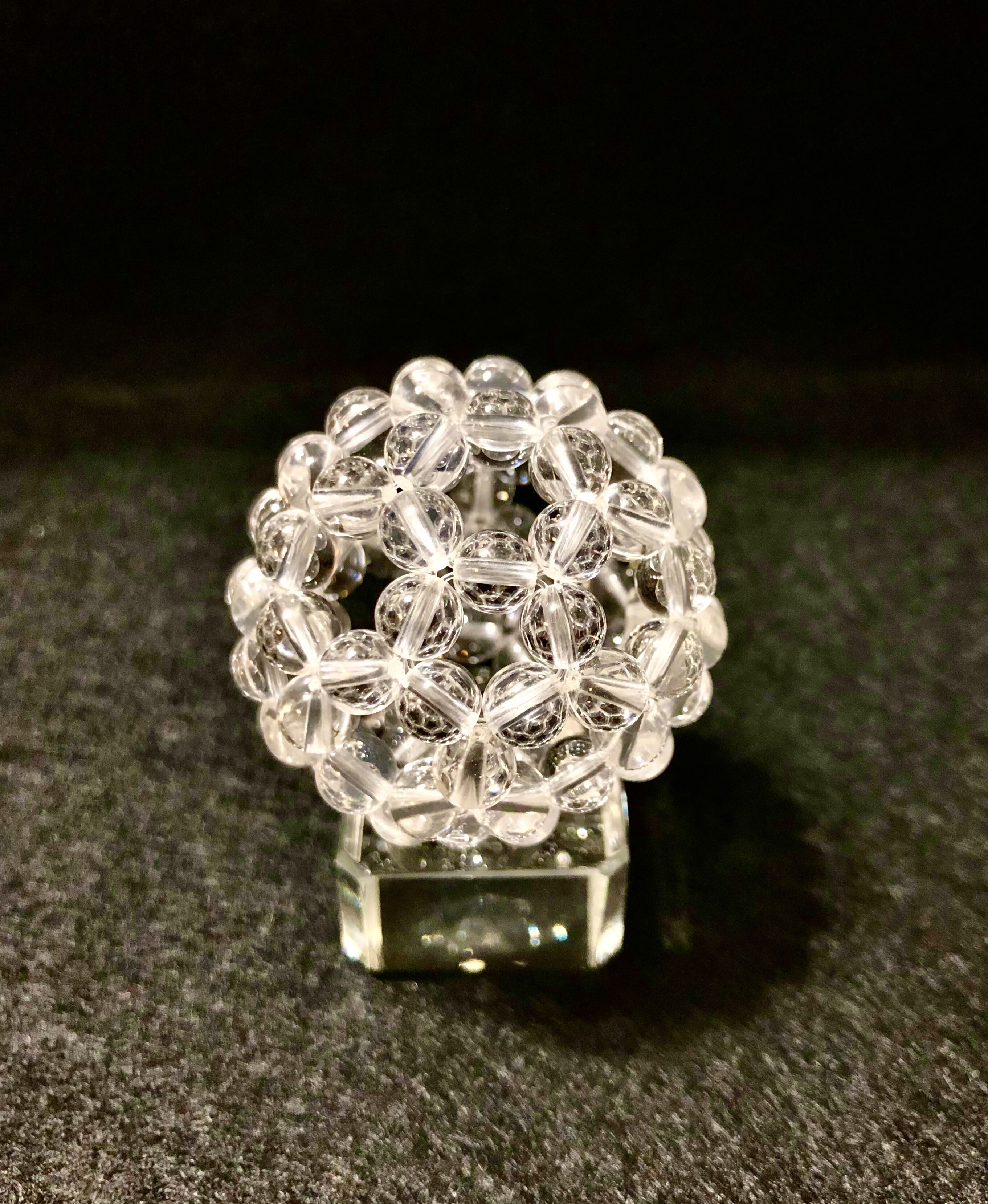神聖幾何学フラーレン 5A天然水晶6mm | Brilliant