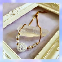 神聖幾何学フラーレン 5A水晶6mm×グリーンアクアオーラ6mm | Brilliant